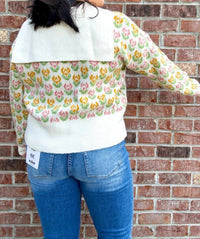 So Me - Buttoned Up Sweater