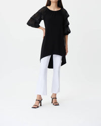 Joseph Ribkoff - Flared Pintuck Pants