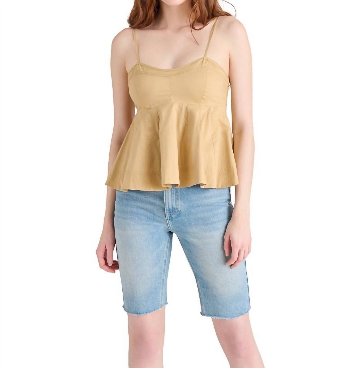 STEVE MADDEN Adjustable Mid-neck Top - women's tank top