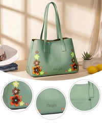 Wrangler - 3D FLORAL TOTE BAG