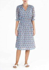 M.A.B.E. - Ara Print Midi Dress