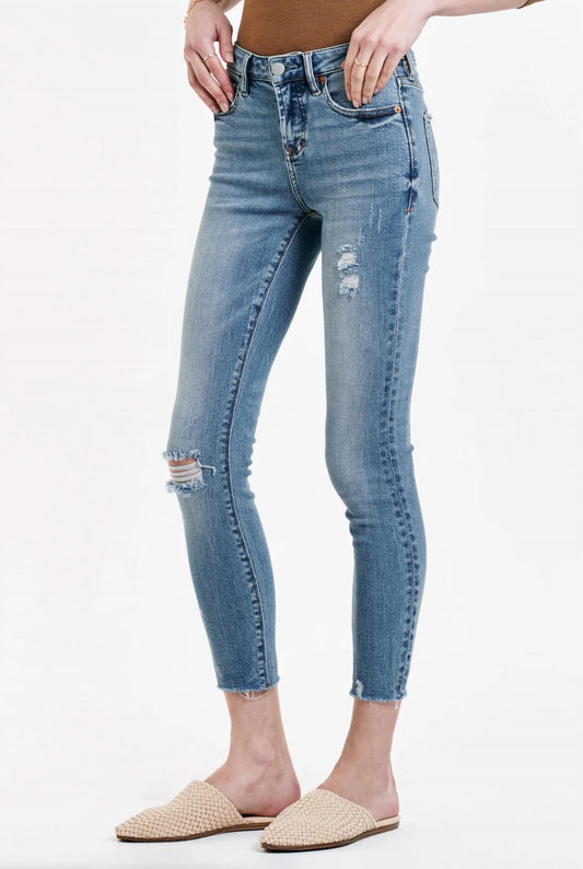 Gisele Tahiti Mid Rise Skinny Jean