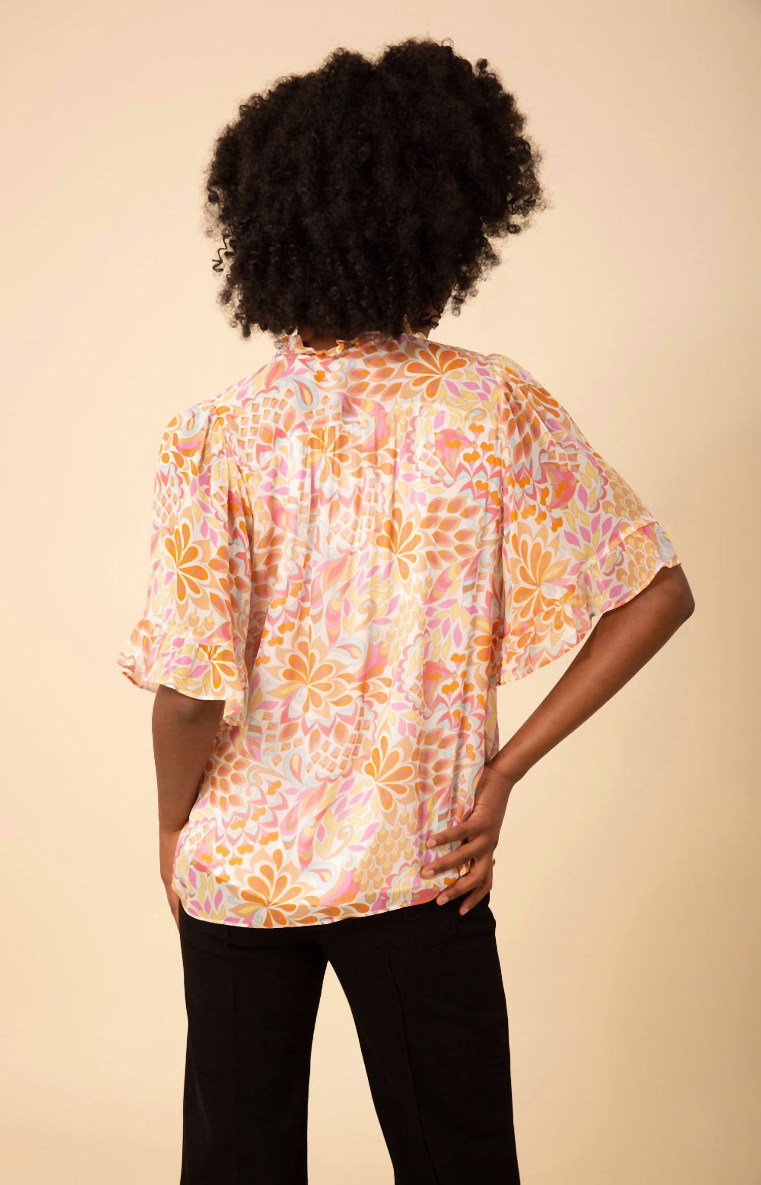 Hale Bob - Diana Smocked Top