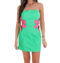 Day + Moon - Women's Bloom Babe Strapless Mini Dress