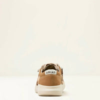 ARIAT Women's Hilo Brindle Hair-on Casual Shoe in tan white - women's sneaker - alternate view