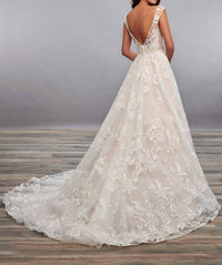 Mary'S Bridal - Open Back Wedding Dress