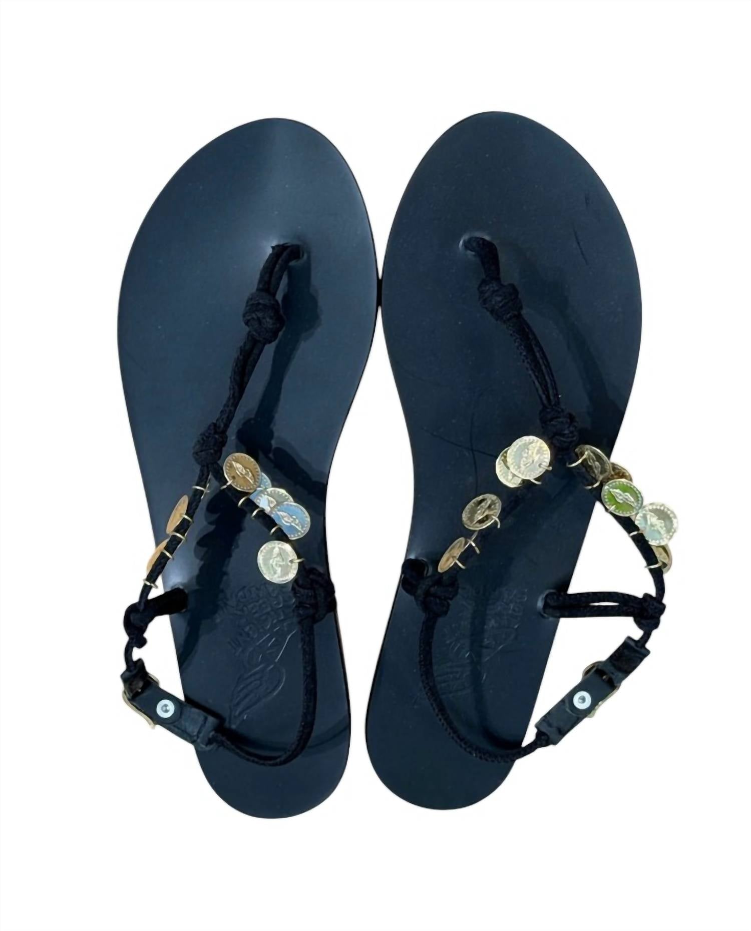 Ancient Greek Sandals - Women's Segesta Coins Sandal