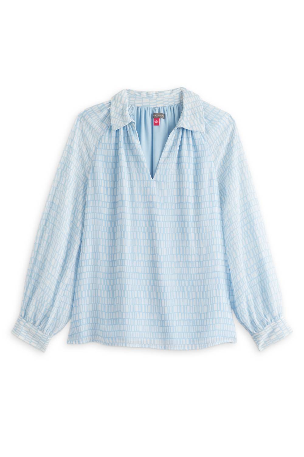 Vince Camuto - Collared Raglan Sleeve Blouse