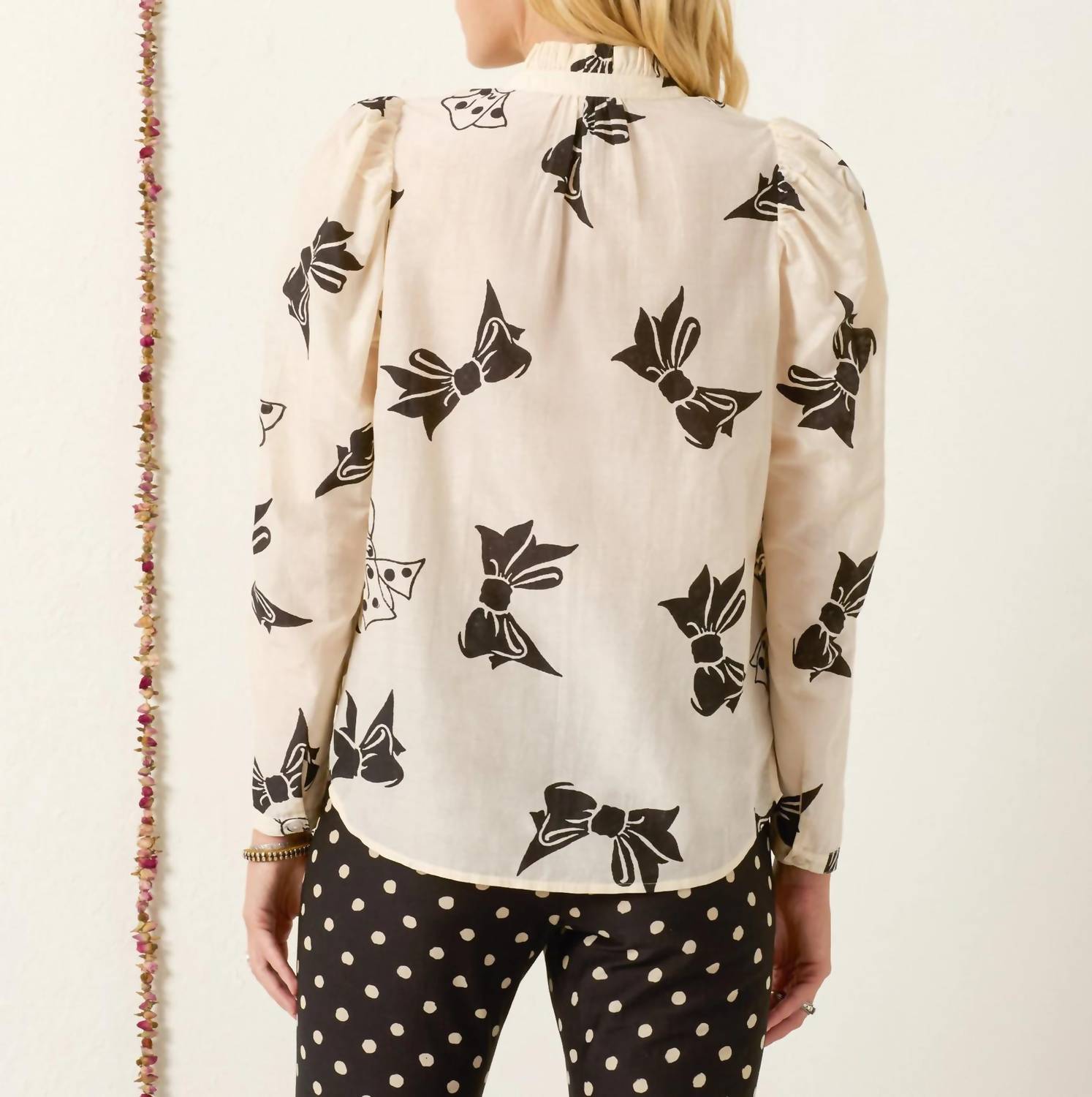Alix Of Bohemia - Artemis Tapered Puff Sleeves Shirt