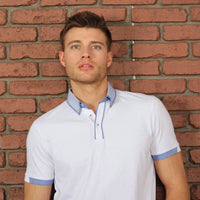Eight X - Men's Polo Shirt With Trim