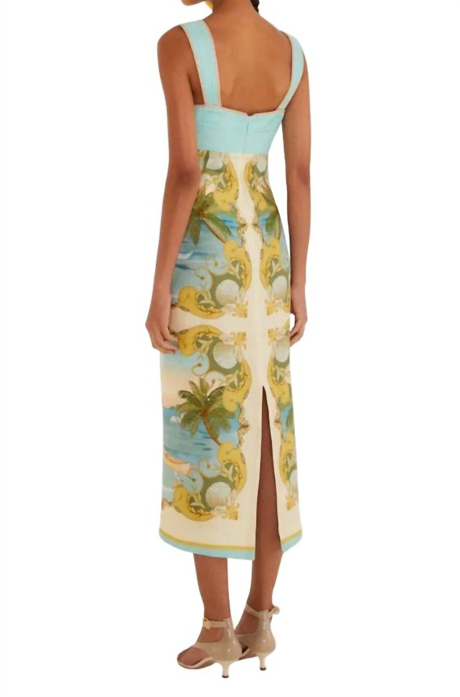 Farm Rio - Sleeveless Maxi Dress