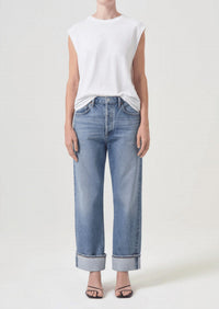Agolde - Fran Low Slung Straight Jeans