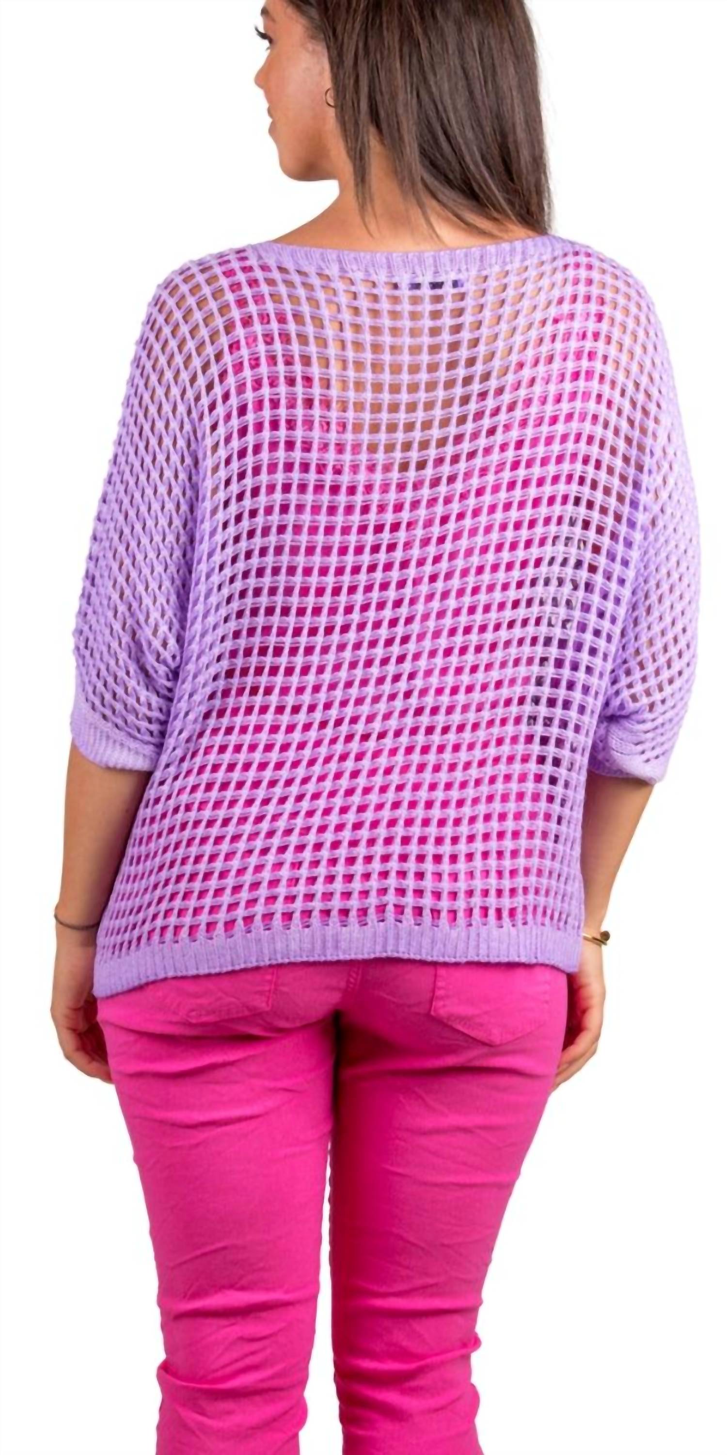 Gigi Moda - Rosana Crew Neck Knit Sweater