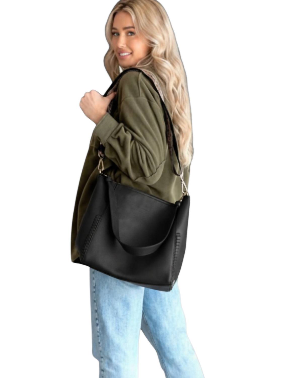 Jen & Co. - Women's Penny Vegan Bucket Bag