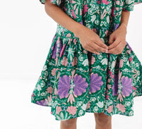 Olivaceous - Floral Mini Dress