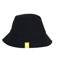KERRI ROSENTHAL Women's Bucket Heart Hat in black - women's hat - detail view