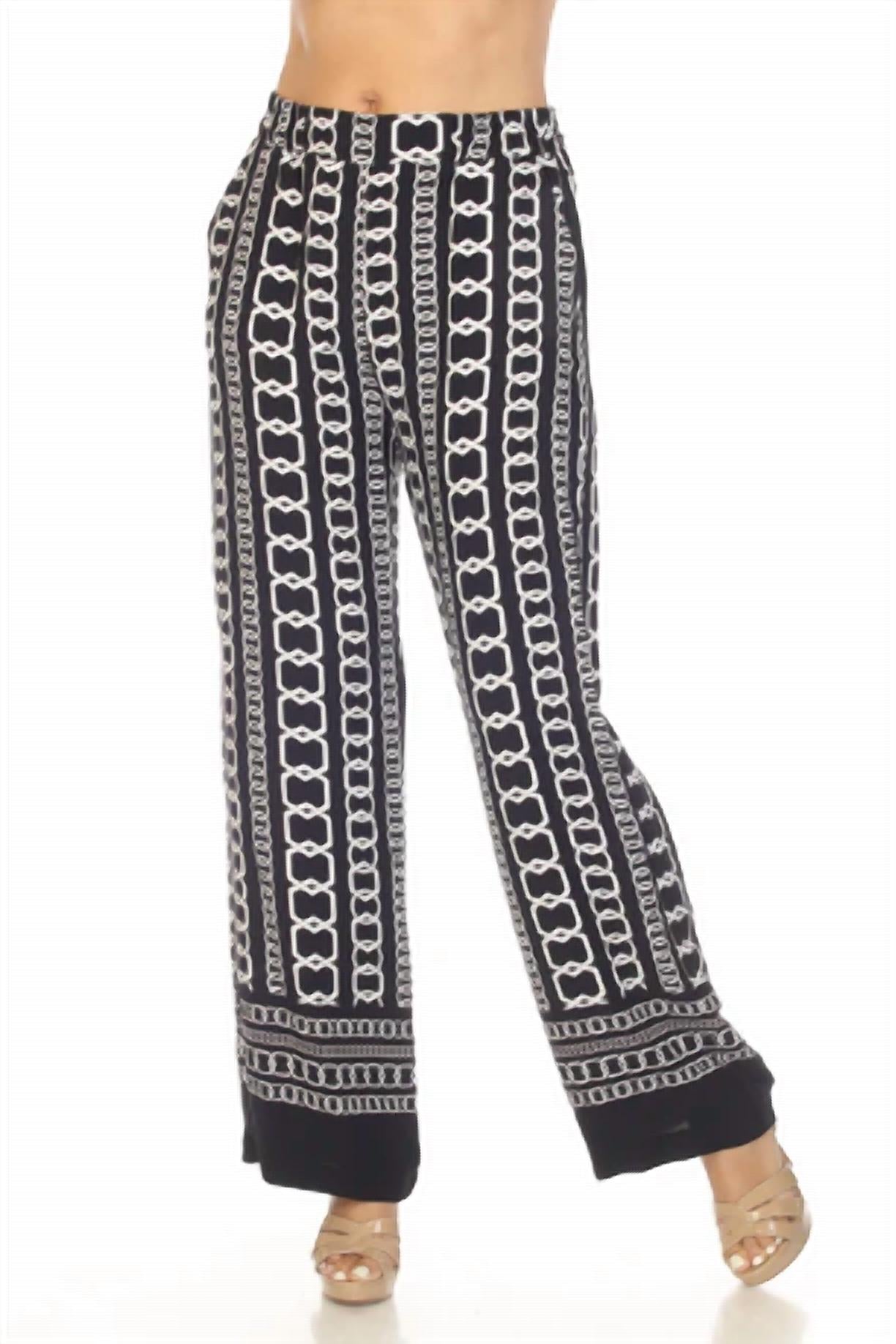 Joseph Ribkoff - Women's Chain Pant