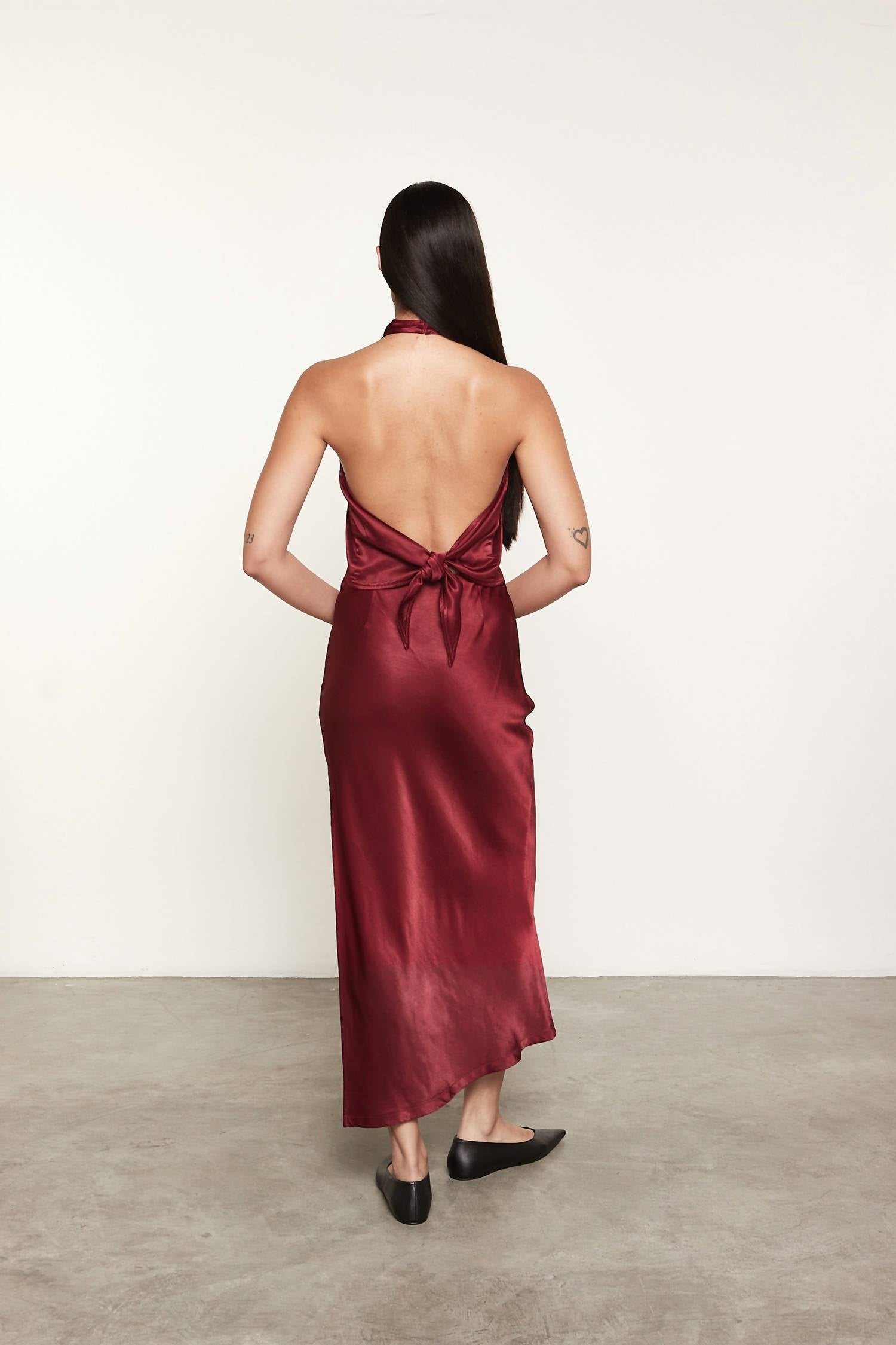 Enza Costa - SATIN BIAS CUT SKIRT