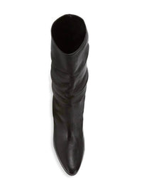 Manolo Blahnik Women's Calasso Boot in black 1 - women's shoe - detail view