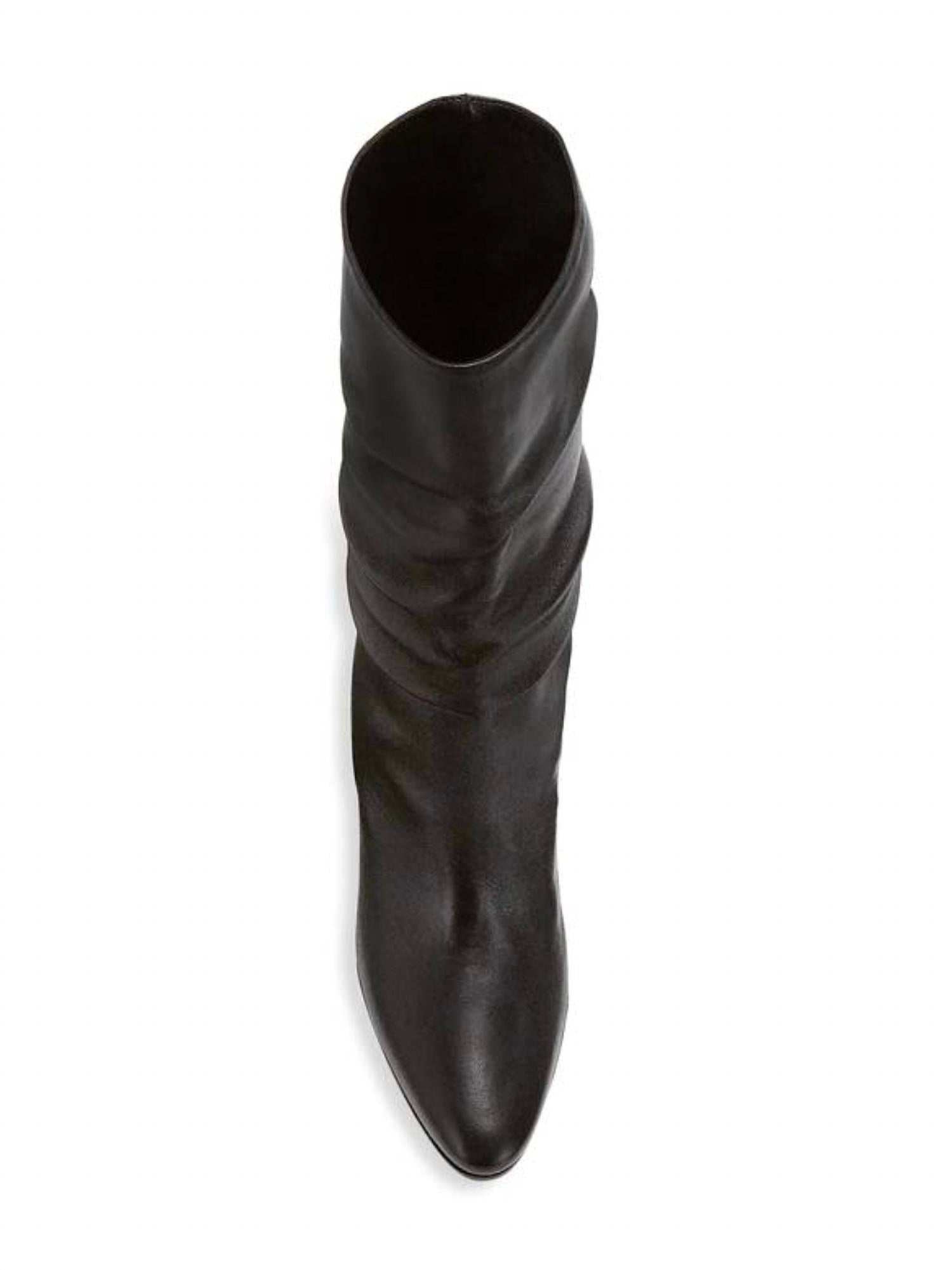 Manolo Blahnik Women's Calasso Boot in black 1 - women's shoe - detail view