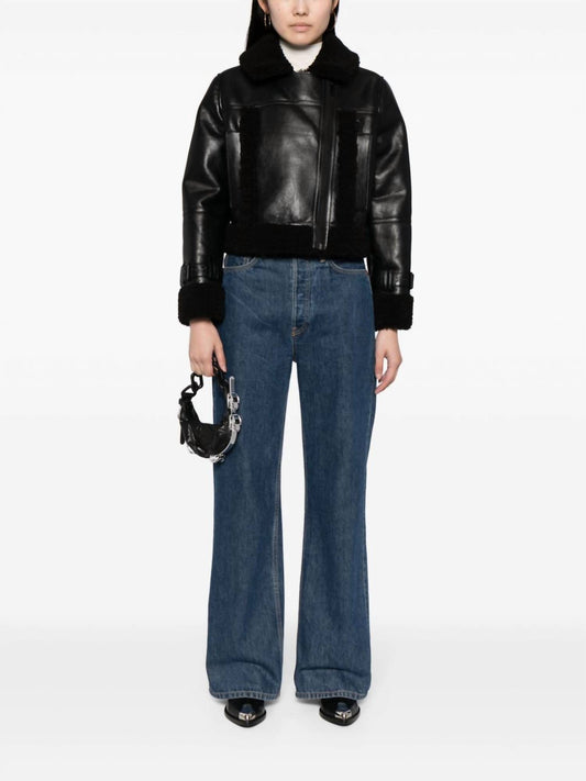 Apparis - Jay Faux Leather Biker Jacket