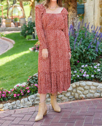 Hayden La - First Kiss Long Sleeve Maxi Dress
