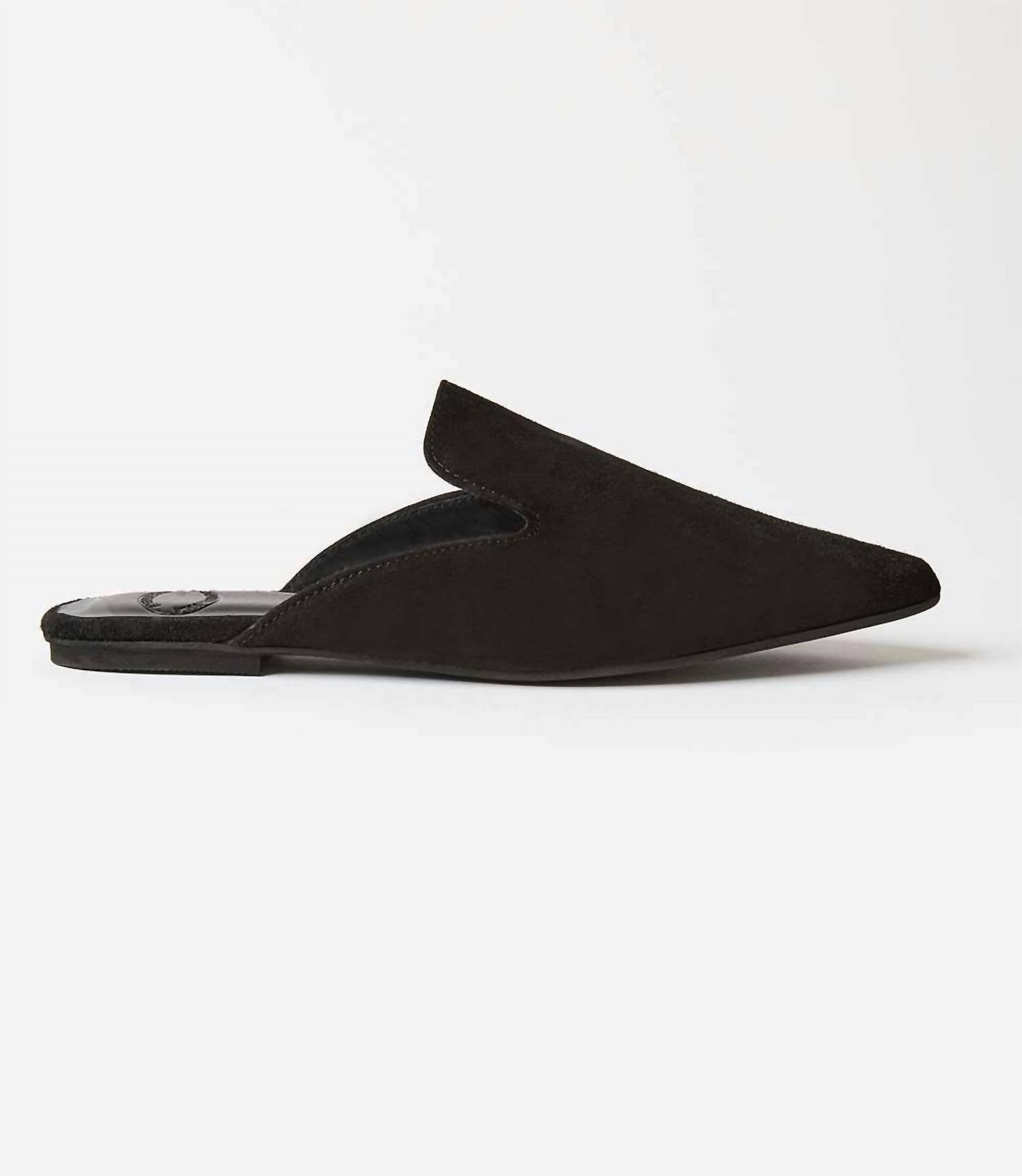 Christina Christi - Women's Suede Leather Mules
