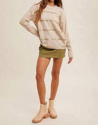 Hem & Thread - Shimmering Sweater