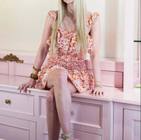 The Shirt - Floral Henley Dress