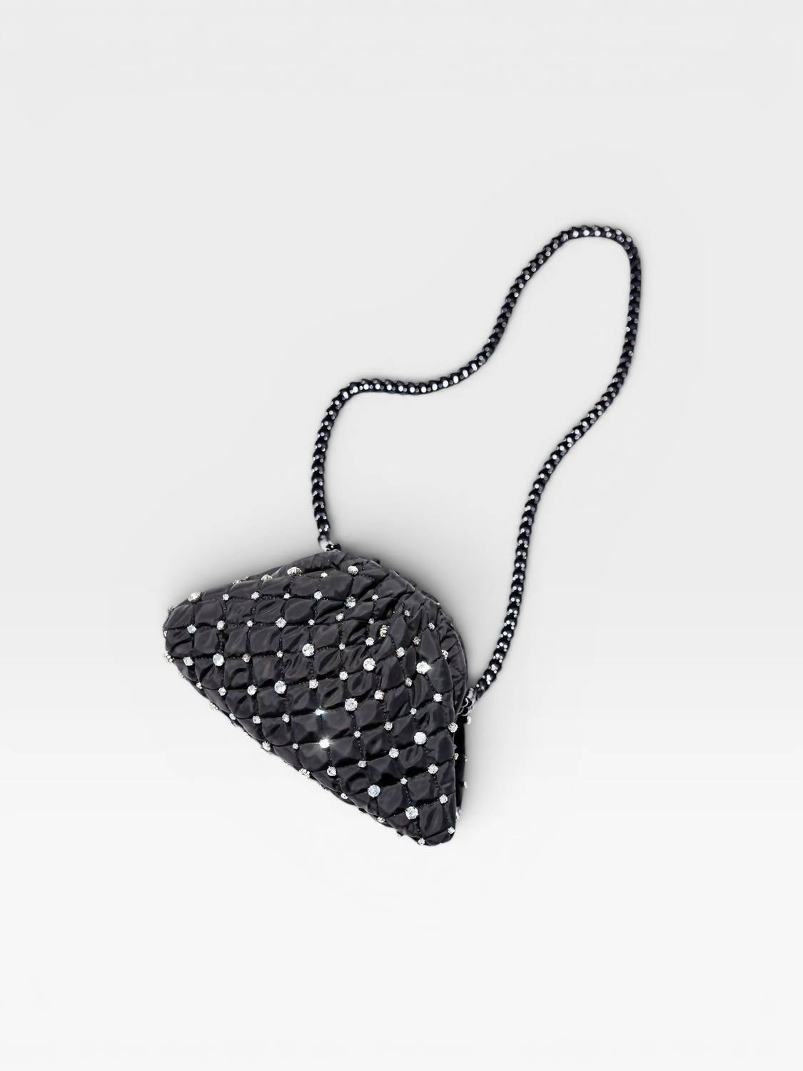 Maria La Rosa - Women's Strass Mini Game Clutch Bag