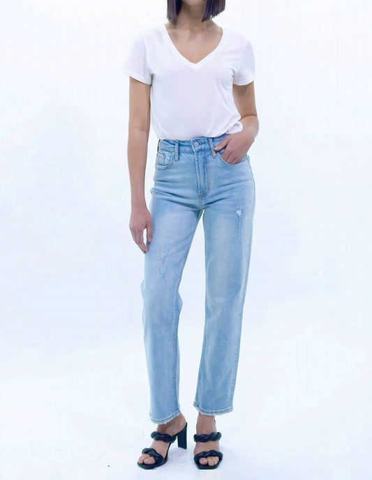 Dear John Denim - 90s Ultra High Rise Ankle Straight Jeans