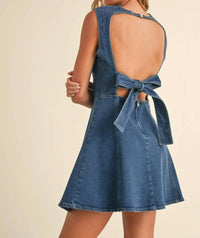 Klesis - Emma Nicole Bow Mini Dress