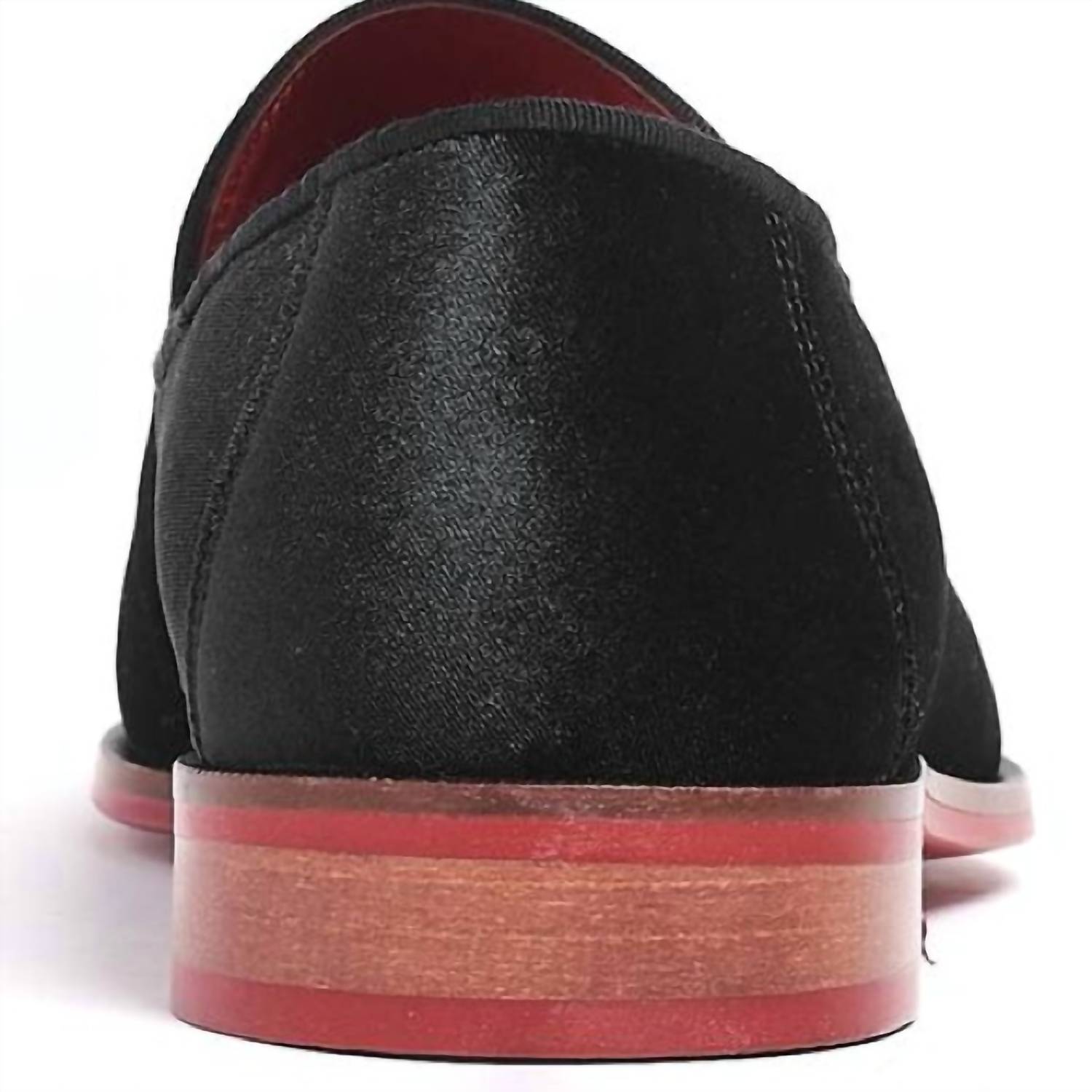 Carlos By Carlos Santana Men's Black Prince Velvet Loafers - men's loafer - alternate view