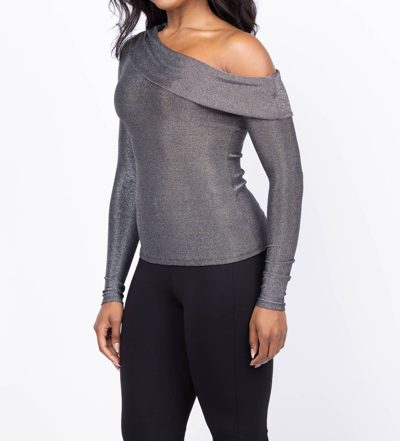 Ramy Brook - Carrie Sparkle Off-the-shoulder Top