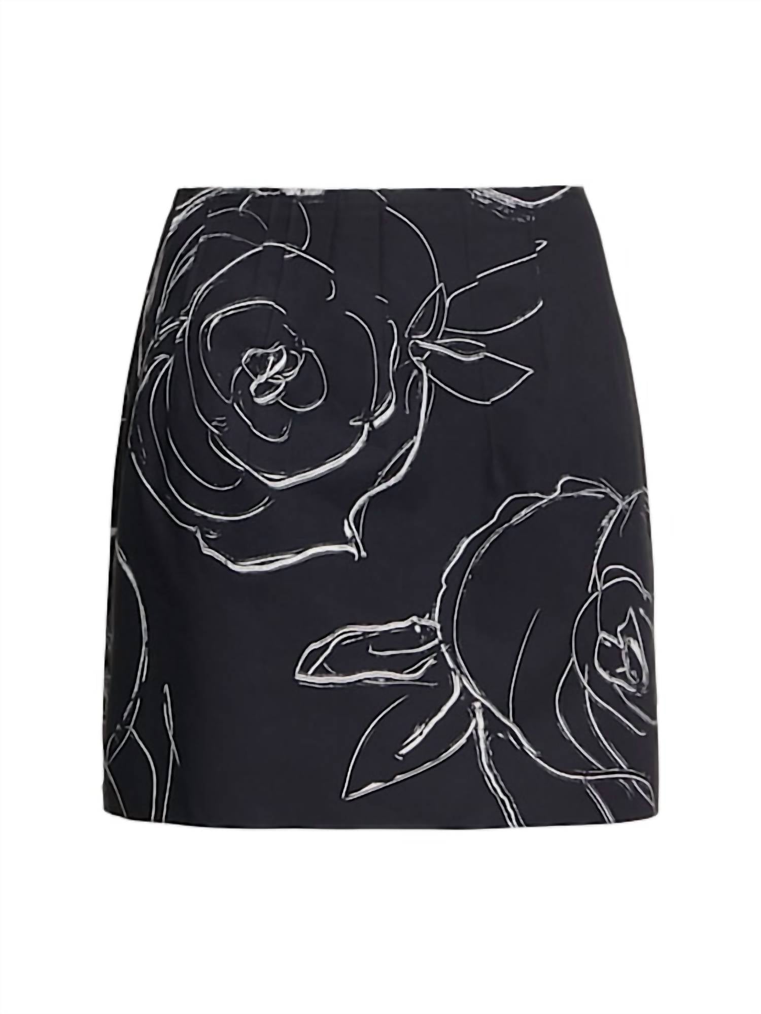 Marni - Aurora Heavy Poplin Mini Skirt