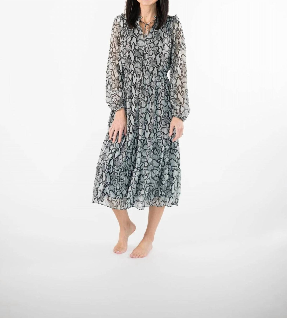 Sugarlips - Jayra Snake Print Dress