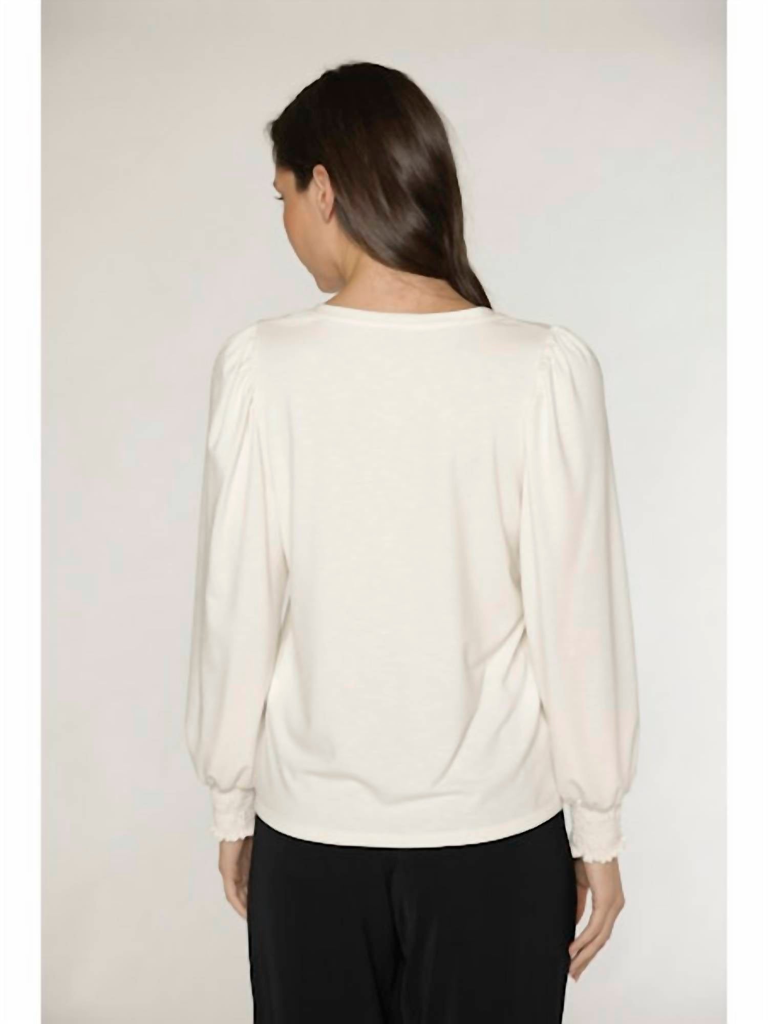 Matty M - Katy V Neck Top