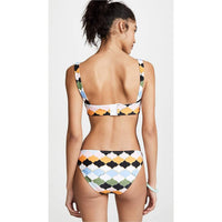 Shoshanna - Modena Tile Retro Bikini Top