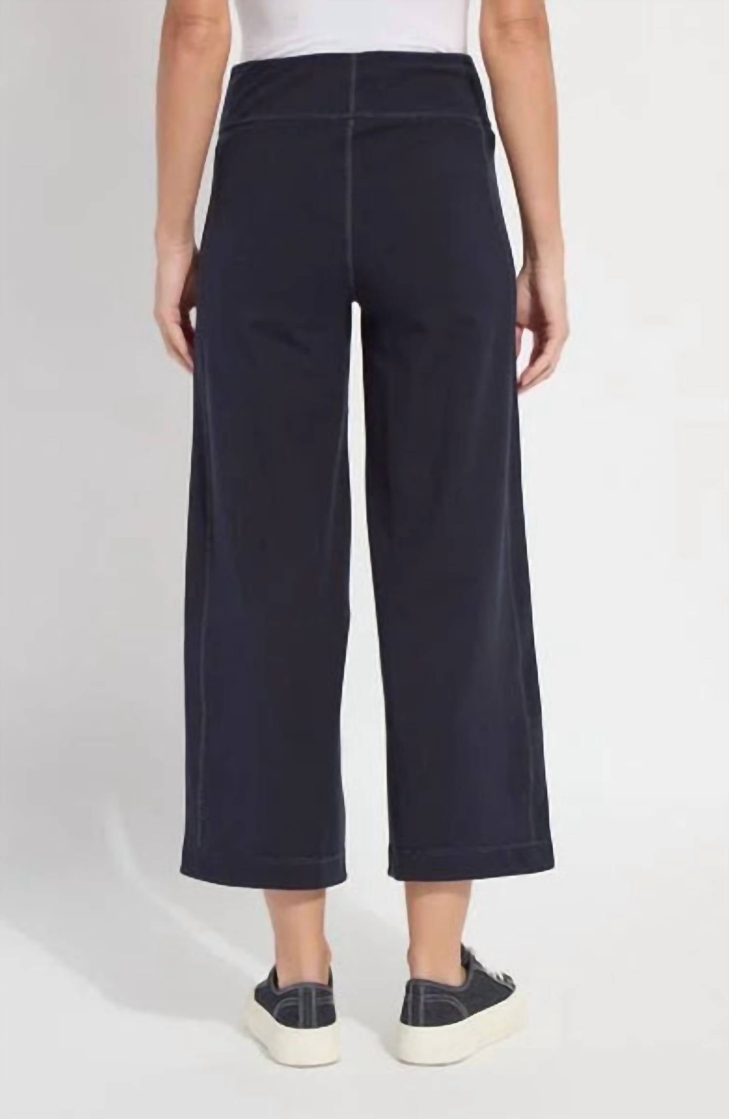 Lysse - Women's Jovie Reversible Wide Leg Crop Jogger