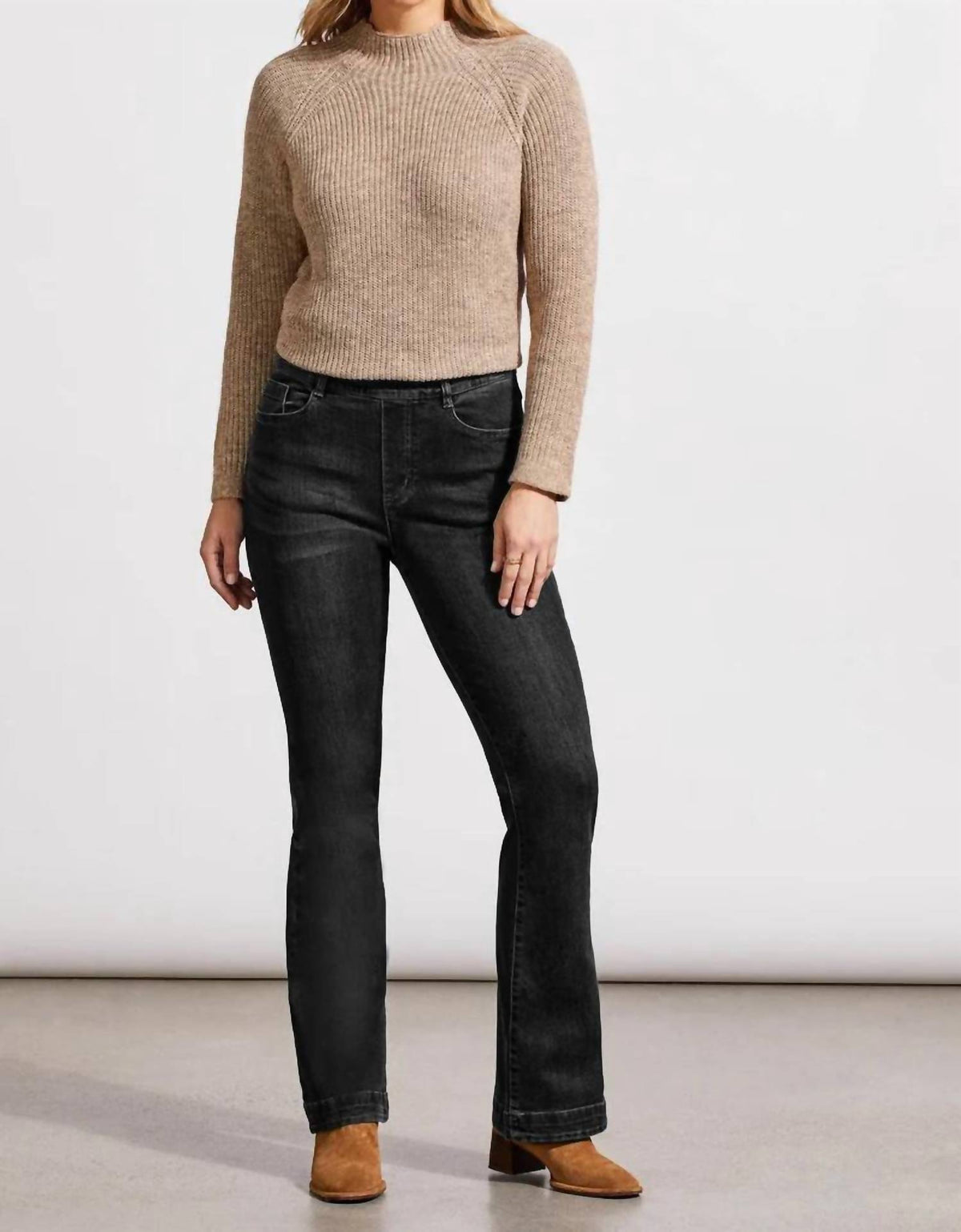 Tribal - Women's Audrey Pull On Flare Jeans
