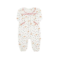 The Beaufort Bonnet Company - Girl's Long Sleeve Ramona Ruffle Romper