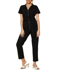 Skies Are Blue - Maverick Short Sleeve Jumpsuit