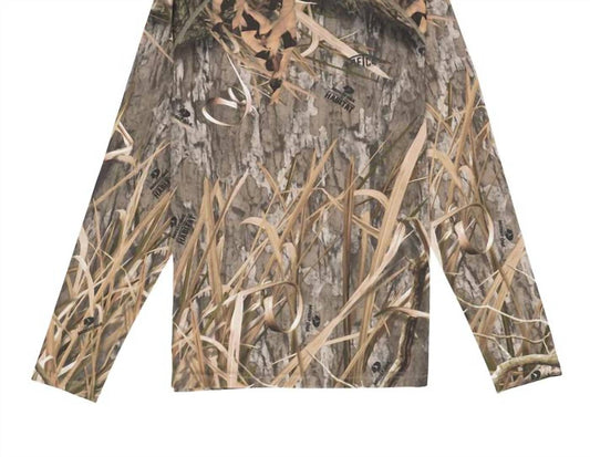 Aftco - Youth Mossy Oak Long Sleeve Tee