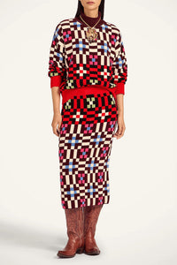 La Doublej - Byte Midi Skirt