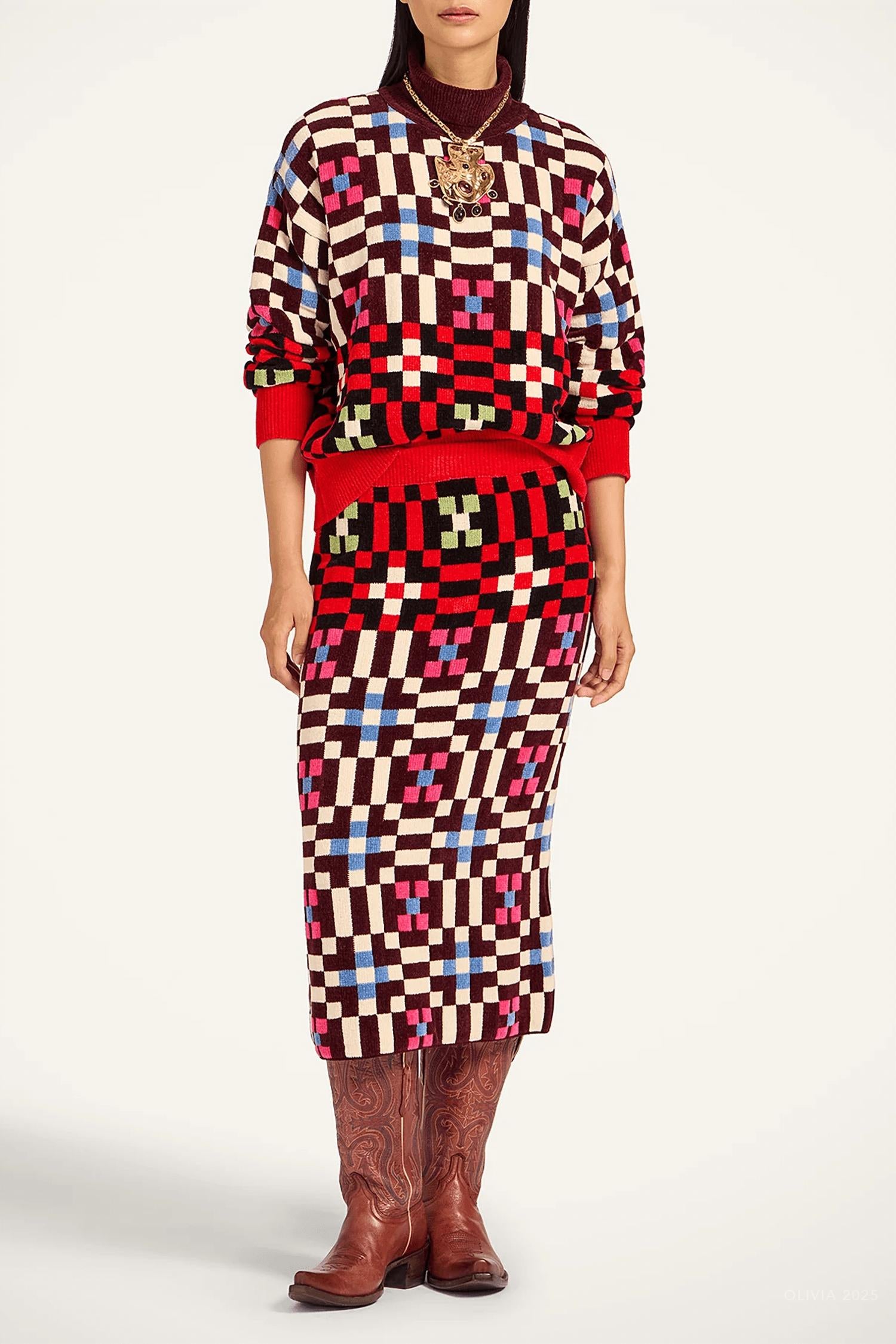 La Doublej - Byte Midi Skirt