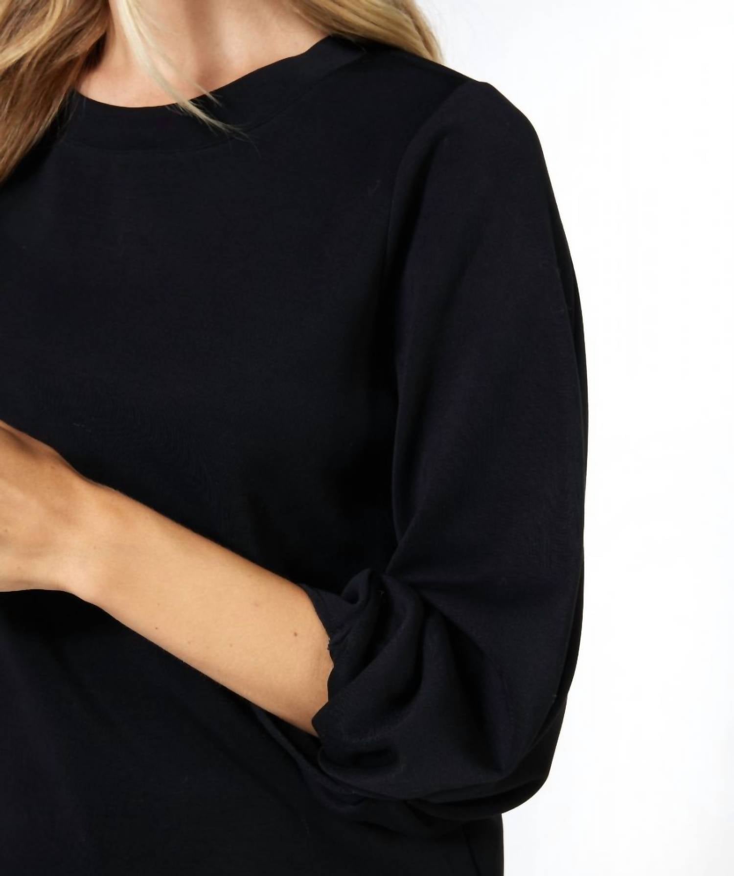 Esqualo - Twist Sleeve Top