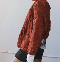 Autumn Cashmere - Southwest Fringed Shawl Collar Throw Jacket