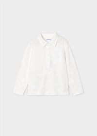 Mayoral - Boys' Long Sleeve Basic Polo