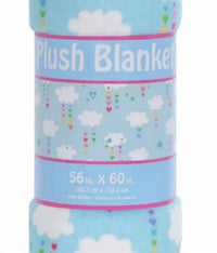 Iscream - Kid's Cheerful Cloud Plush Blanket