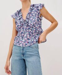 Rails - Carmine V-neck Top